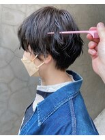 アマーク(a mark)&nbsp;【土谷　庄之介】大人ショート/黒髪/ニュアンスパーマ