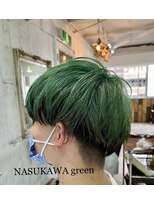 バトヘアー 渋谷本店(bat hair) NASUKAWA green