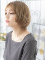 エイトサロン 八潮(8salon)&nbsp;八潮/髪質改善/プラチナベージュ×大人ウルフマッシュボブd