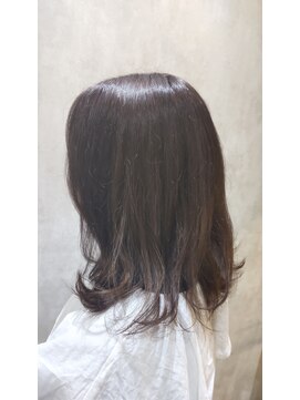 フィゼル あべのルシアス店(Aujua fizelle) ダブルカラーグレージュ