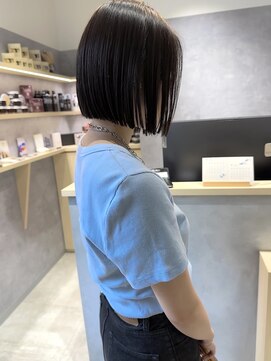 フレームプラス 御堂筋難波店(FRAME +) ボブ　ストレートボブ　ミニボブ
