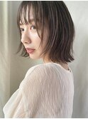 20/30/40代 レイヤーボブ/大人かわいい/外ハネボブ/ぱっつんボブ