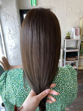 オーパスアミカ(OPUS AMICA) /美髪×髪質改善トリートメント×オリーブベージュ