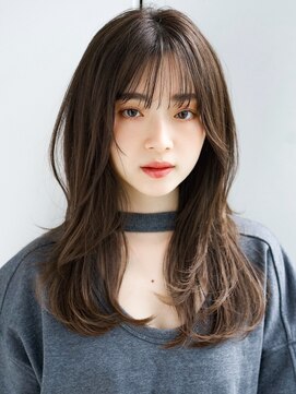 レノラ 本町(LENORA) レイヤーカットレイヤーロングヌーディベージュアースカラー