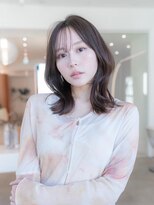 ケアリー 越谷レイクタウン(Carelly) デザインカラー/レイヤーカット/ウェットヘア/オリーブベージュ