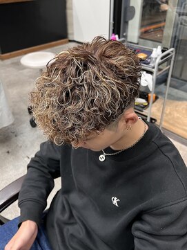 イーラ(era) スペインカールメッシュメンズパーマスパイラル