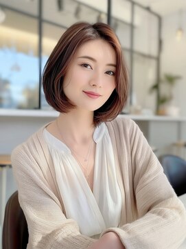 ラカトッカ(LAKA TOCCA) オフィスショートボブスタイル