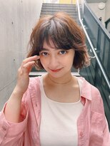 レジュアル(RESSUAL) メルティーカラーフェミニンロング似合わせウェーブミディアム