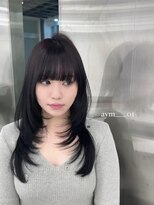 ウルスバイバレット 銀座(Urus by VALETTE)&nbsp;ハッシュカット×ワインレッド