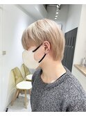 　ニュアンスパーマ/韓国マッシュ/スパイキーショート/渋谷 
