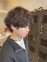 アチーブリス(achieve Liss)&nbsp;爽やかナチュラルブラウンスパイラルパーマ20代30代