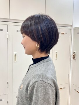 アッシュ 町田駅前通り店(Ash) 【Ash町田駅前通り店 西尾美妃】大人マッシュショート