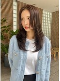 大野城/春日/レイヤーカット/顔まわりレイヤー/ベージュカラー
