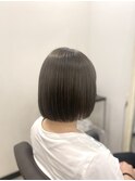 艶髪 × オリーブグレージュ