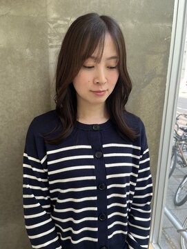 カエルムアヴェダ(CAELUM AVEDA) 外ハネくびれボブ