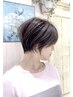 【自然な艶ストレート】カット＋酸性ストレート