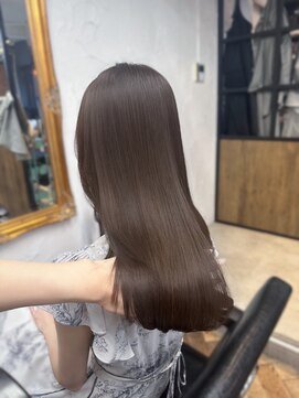 エル バイ ホーム(L by HOME) 透明感 ハニーベージュ ワンカール レイヤーカット