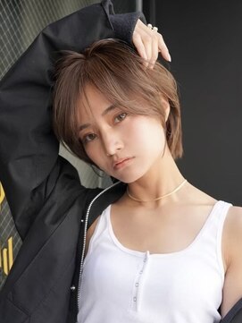 ギークス(GEEKS) 【GEEKS渋谷】ショートレイヤー/くびれカット/メンズライク/小顔