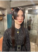 ハンコック風前髪なし姫カット＊モードにも◎