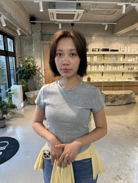 オムズポカ 栄矢場町店(OM's poka) くびれミディ/レイヤーカット