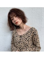 ノス 表参道(NOOS) 髪質改善/ミネコラ/くすみブラウン/ボブスタイル