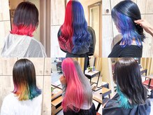 アイドル/キャラ等の推しと同じ色や担当色を入れたデザインも◎