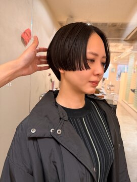 ハンサムマッシュショート