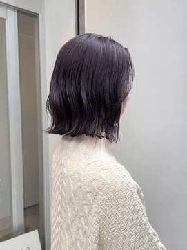 ソア(soa) ラベンダーグレージュ/ミディアムレイヤー/枚方美容室