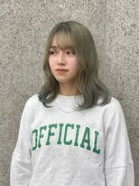 シンヘアー(SHIN HAIR)&nbsp;【横田芽衣】オリーブベージュ