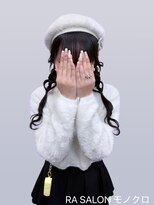 アールエーサロンモノクロ 秋葉原(RA SALON モノクロ)&nbsp;【推し活ヘア】ハートツインあみおろし