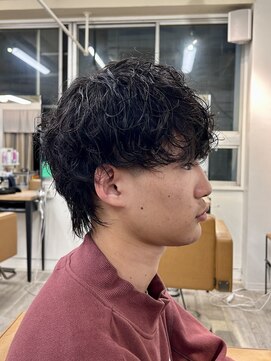 ハノン バイ リンクス 大宮(Hanon by LINKTH) メンズ/メンズパーマ/マッシュ/無造作/シャドウパーマ/韓国