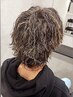 メンズカット+ハイライト+パーマ　￥19800