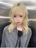 ウルフ/シャギー/ウルフスタイル/ハッシュカット/ロングウルフ
