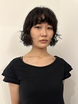 ニーム 栄(nimes)&nbsp;ボブパーマ/パーマ/ボブ/黒髪パーマ/ドライパーマ