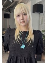 シティ(sity.)&nbsp;天神　レイヤーカット　顔まわりレイヤー　艶カラー