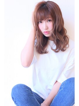 リピース(Re.peace) re.peace.セミロング×ベージュブラウン