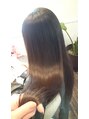ヘアメイクアンドスパ エステ カエル(Hair make&SPA Kaeru)&nbsp;艶☆キラ髪ストレート 3連の天使の輪
