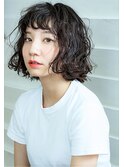 【Lalei】個性的無造作ボブ　表参道/青山