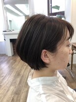 アメリ(Ameri)&nbsp;-Ameri-ショートボブ　×   ダークベージュ