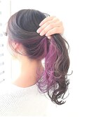 【Zina 梅田】イメチェンフォギーベージュ耳かけ毛先パーマ２１