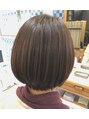 ヘアー グレープフルーツムーン(HAIR Grapefruit Moon)&nbsp;ショートボブ、ツヤ感アップさせます☆