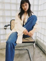 ウォーター 表参道(WATER)&nbsp;シースルー前髪/鎖骨ミディアム/ニュアンスカラー/南青山/表参道