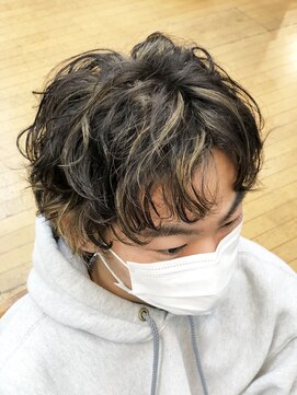 ベル(BELL) パーマにハイライト♪【BELL用賀/桜新町】