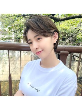 プリマ アンジュ 中目黒店(PRIMA ange) 大人っぽさを出すかきあげマッシュショート PRIMA ange 中目黒