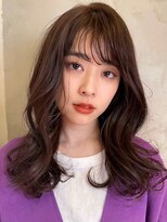 ビュートリアム 南青山(BEAUTRIUM)&nbsp;重めツヤカール パーマ 韓国風 イルミナカラー20代30代40代50代