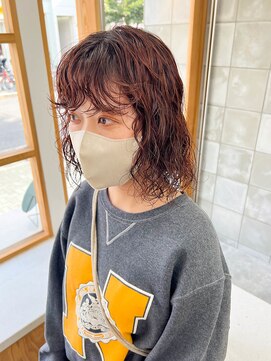 トゥコ(tuco) ミディアムパーマ　スパイラルパーマ　クルクル