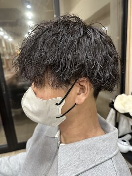 フェリア サウスガーデン(felia southgarden) 無造作マッシュメンズショート☆ツイストスパイラルパーマ