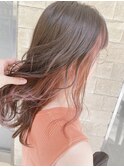 グレージュ×淡いピンク…♪ 【yuika_o0】