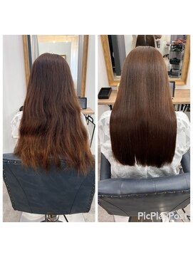 ミント 鳳(Mint.) 20代30代40代ストレートアッシュベージュ髪質改善大人ボブ