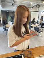 ナンバー(number+)&nbsp;20代30代40代ストレートミルフィーユカラー寒色系透明感